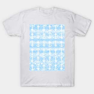 SAIL Away Anchor Pattern T-Shirt